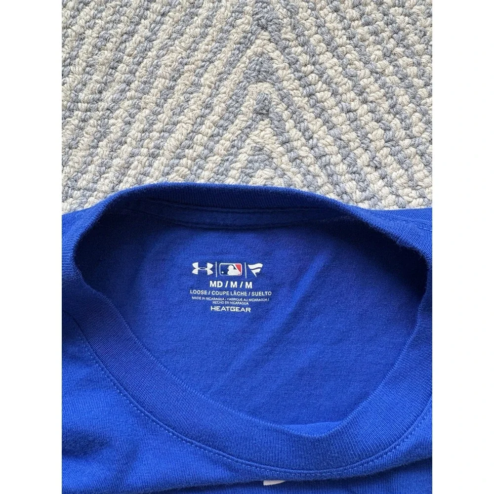 Under Armour Chicago Cubs CHI T-shirt‎ - Blue - Medium